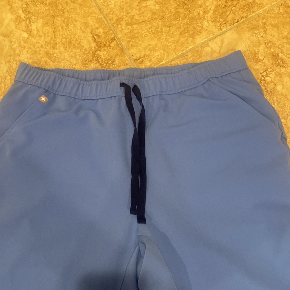 Figs Technical Collection Basic Blue Scrub Pants - image 3